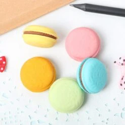 Kawaii Macaron Rubber Erasers -Kawaiitherapy Shop 4401 d4bea3