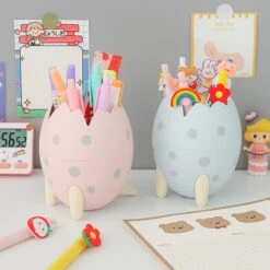 Kawaii Dinosaur Egg Pen Holder β Limited Edition