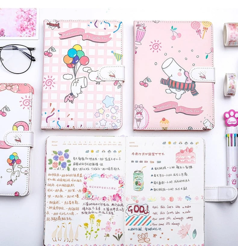 Kawaii Cute Pastel Notebook Diary – Limited Edition 6 Kawaii Cute Pastel Notebook Diary – Limited Edition - Image 6
