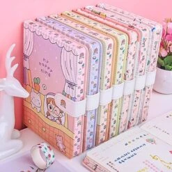Kawaii Cute Pastel Notebook Diary – Limited Edition