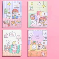 Kawaii Cute Pastel Notebook Diary – Limited Edition 9 Kawaii Cute Pastel Notebook Diary – Limited Edition -Kawaiitherapy Shop 44996 xocqsk