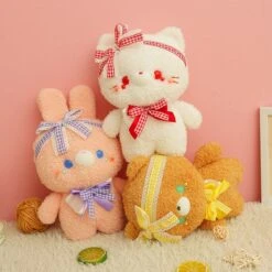 Kawaii Pastel Style Animal Plush (23cm) – Limited Edition -Kawaiitherapy Shop 45334 fglsrx
