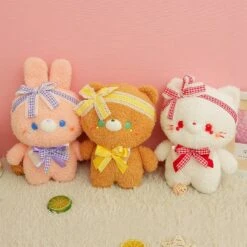 Kawaii Pastel Style Animal Plush (23cm) – Limited Edition