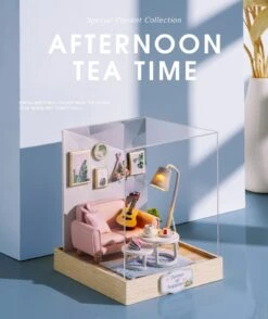 Kawaii DIY Miniature Furniture Dollhouse -Kawaiitherapy Shop 45385 mgkfea