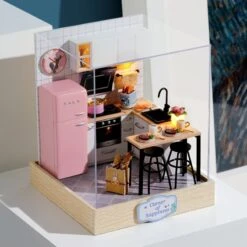 Kawaii DIY Miniature Furniture Dollhouse -Kawaiitherapy Shop 45385 s9kwsw
