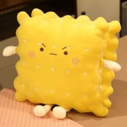Kawaii Snacks Biscuit Pillow Plush
