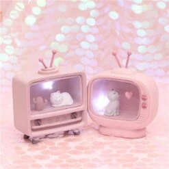 Kawaii Cat TV Lamp – Special Edition -Kawaiitherapy Shop 45554 gpypow