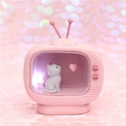 Kawaii Cat TV Lamp – Special Edition -Kawaiitherapy Shop 45554 se1roz