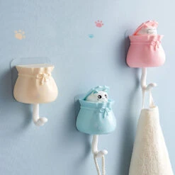 Kawaii Cats Pop-Up Sticky Wall Hanger -Kawaiitherapy Shop 45703 cbwh4z