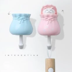 Kawaii Cats Pop-Up Sticky Wall Hanger -Kawaiitherapy Shop 45703 w9lfbs