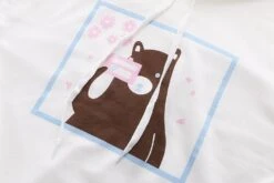 Kawaii Sakura Bear Harajuku Shirt -Kawaiitherapy Shop 45798 bj8sjr