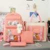 Kawaii Harajuku Canvas Backpack Set – Limited Edition