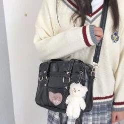 Kawaii Japanese Style Harajuku School Bag – Limited Edition -Kawaiitherapy Shop 46045 8rgiix