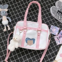 Kawaii Japanese Style Harajuku School Bag – Limited Edition -Kawaiitherapy Shop 46045 qoj9ce