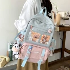 Kawaii Korea Style Soft Pastel Backpack