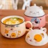Kawaii Neko Cat Japanese Style Ceramic Bowl – Limited Edition