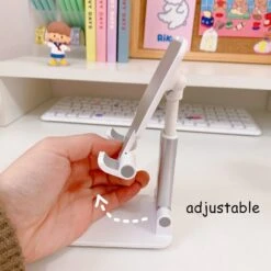 Kawaii Desktop Foldable Mobile Phone Holder -Kawaiitherapy Shop 46760 k9zsst