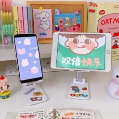 Kawaii Desktop Foldable Mobile Phone Holder