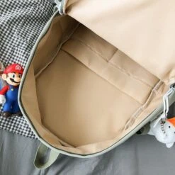 Kawaii Canvas Harajuku School Backpack – Limited Edition -Kawaiitherapy Shop 46994 xecxei