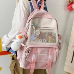 Kawaii Canvas Harajuku School Backpack – Limited Edition
