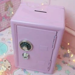 Kawaii Mini Safe Storage Cabinet – Special Edition -Kawaiitherapy Shop 47101 0qivud