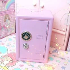 Kawaii Mini Safe Storage Cabinet – Special Edition -Kawaiitherapy Shop 47101 7xyynv