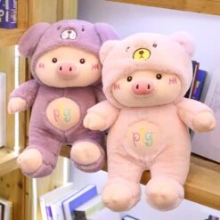 Kawaii Lovely Pig Dressed Up Plush – Limited Edition -Kawaiitherapy Shop 47125 r4kn10