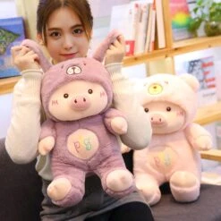 Kawaii Lovely Pig Dressed Up Plush – Limited Edition -Kawaiitherapy Shop 47125 ukvcwu