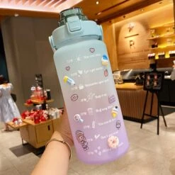 Kawaii Jumbo Pastel Style Water Bottle -Kawaiitherapy Shop 47168 bqwc2y
