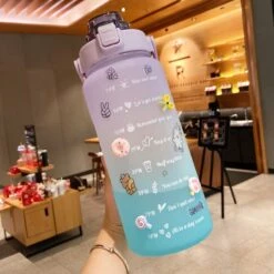 Kawaii Jumbo Pastel Style Water Bottle -Kawaiitherapy Shop 47169 plo5rz