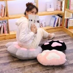 Kawaii Harajuku Cat Paw Cushion – Limited Edition -Kawaiitherapy Shop 47353 gor65j