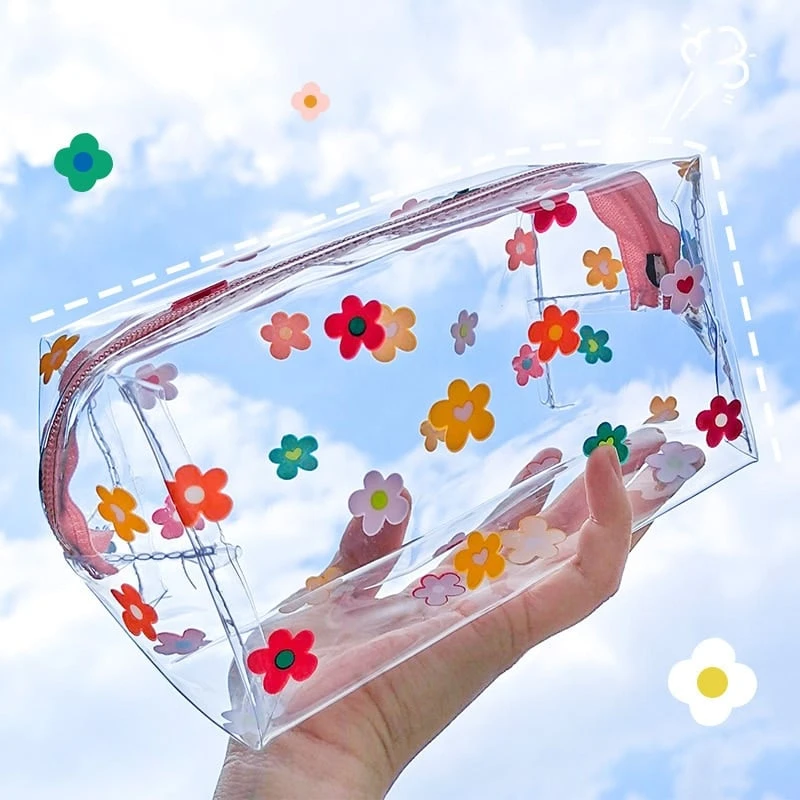 Kawaii Transparent Style Fruit Pencil Case 1 Kawaii Transparent Style Fruit Pencil Case