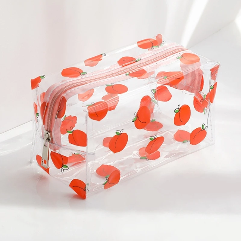 Kawaii Transparent Style Fruit Pencil Case 3 Kawaii Transparent Style Fruit Pencil Case - Image 3