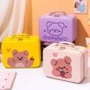 Kawaii Bear Pastel Storage Bag – Limited Edition