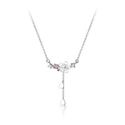 Kawaii Cherry Blossom Flower Necklace – Limited Edition -Kawaiitherapy Shop 48534 7dgkww