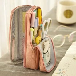 Kawaii Korea Style Two Layer Pencil Pouch
