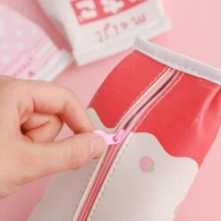 Kawaii Strawberry Milk Pencil Case – Limited Edition 8 Kawaii Strawberry Milk Pencil Case – Limited Edition -Kawaiitherapy Shop 48682 z1a8v5