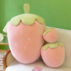 Kawaii Therapy Strawberry Pillow (30cm) -Kawaiitherapy Shop 489cc22c 983c 4cf8 b41e b62f4c648e93