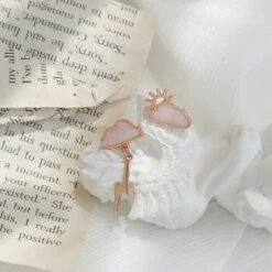 Kawaii Sun Cloud Korea Style Earrings – Limited Edition -Kawaiitherapy Shop 49096 5lqfbo