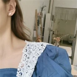 Kawaii Sun Cloud Korea Style Earrings – Limited Edition -Kawaiitherapy Shop 49096 iuxrsz