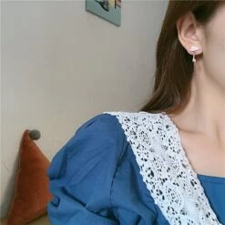 Kawaii Sun Cloud Korea Style Earrings – Limited Edition -Kawaiitherapy Shop 49096 pnwiru