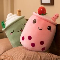 Kawaii Bubble Tea Fruit Series Plush XL (50cm) -Kawaiitherapy Shop 49142 1jq4ty
