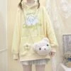 Kawaii Candy Floss Pastel Sheep Hoodie – Special Edition
