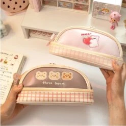 Kawaii Korea Style Bear Pencil Case – Limited Edition -Kawaiitherapy Shop 50418 hxy6dn