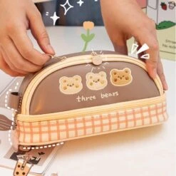 Kawaii Korea Style Bear Pencil Case – Limited Edition
