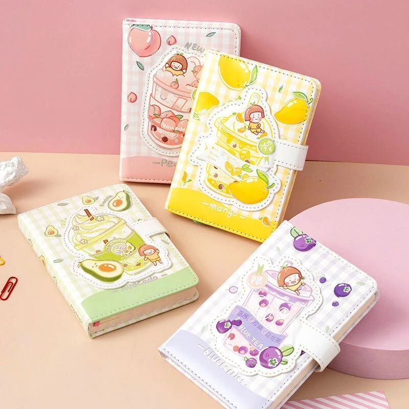 Kawaii Bubble Tea Fruits Notebook Planner – Limited Edition 2 Kawaii Bubble Tea Fruits Notebook Planner – Limited Edition - Image 2