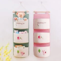 Kawaii Pocket Cute Wall Mounted Storage Holder