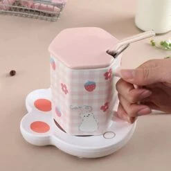 Kawaii Pastel Rabbit Coffee Mug – Special Edition -Kawaiitherapy Shop 50840 kbh2eh