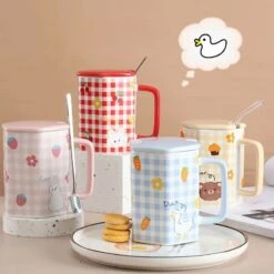 Kawaii Pastel Rabbit Coffee Mug – Special Edition -Kawaiitherapy Shop 50840 lvjztm