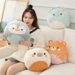 Kawaii Animal Cushion Hand Warmer – Limited Edition